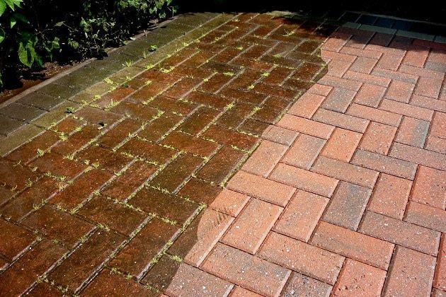 patio pressure washing Dayton